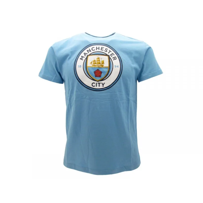 Manchester City tričko bledomodré pánske - SKLADOM