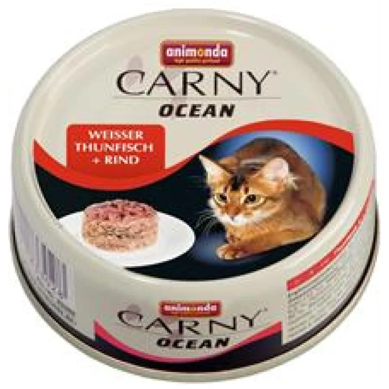 ANIMONDA konzerva CARNY OCEAN - tuňák + hovězí 80 g