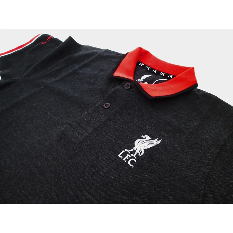 Liverpool FC polokošeľa čierna pánska - SKLADOM
