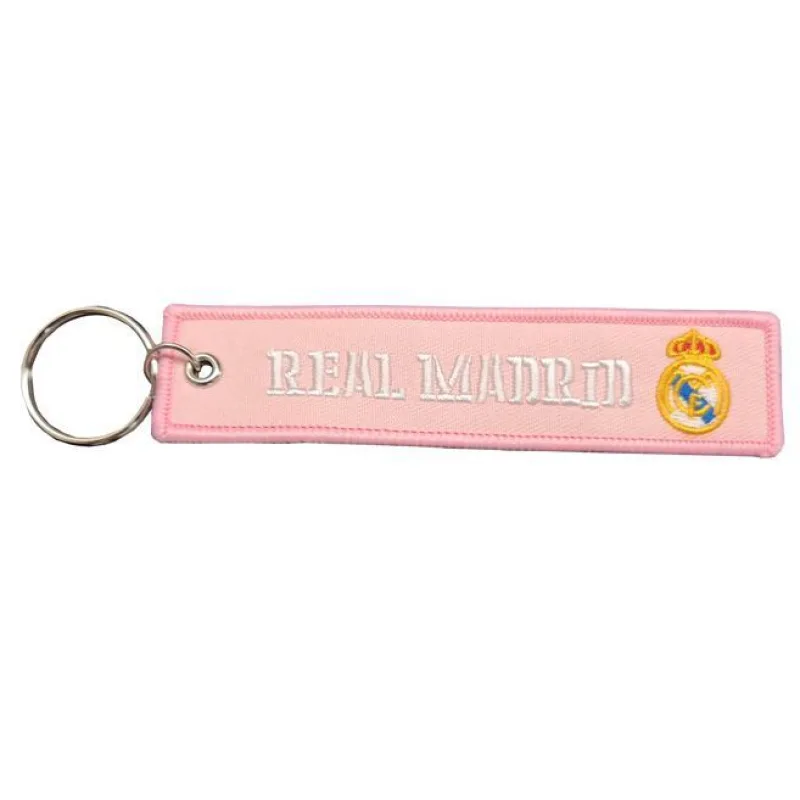 Real Madrid kľúčenka / prívesok na kľúče ružový