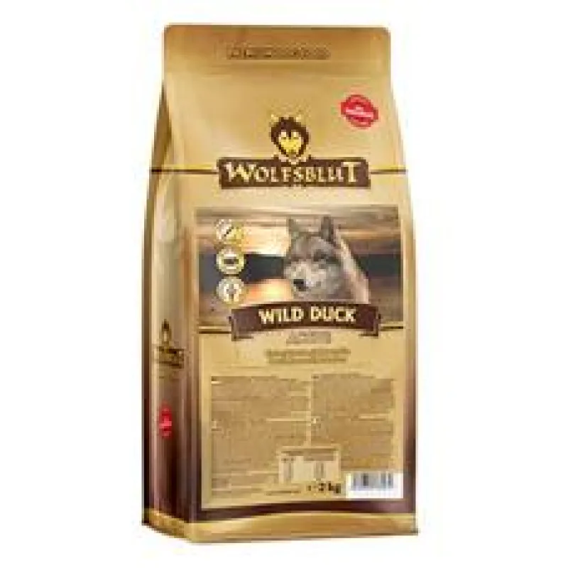 Wolfsblut Dog Active Wild Duck 12,3kg - poškozený obal - 1ks skladem