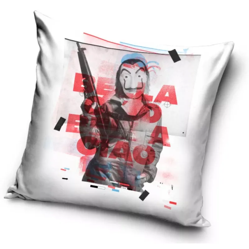 La casa de papel (Money Heist / Papierový dom) vankúš