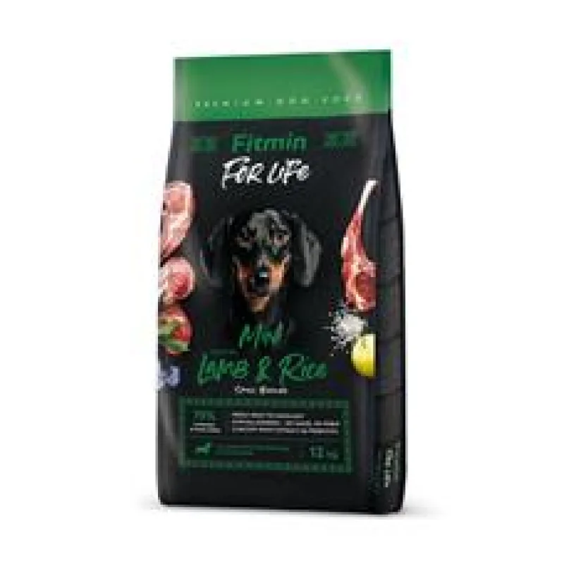 Fitmin For Life Lamb & Rice Mini 2x12 kg