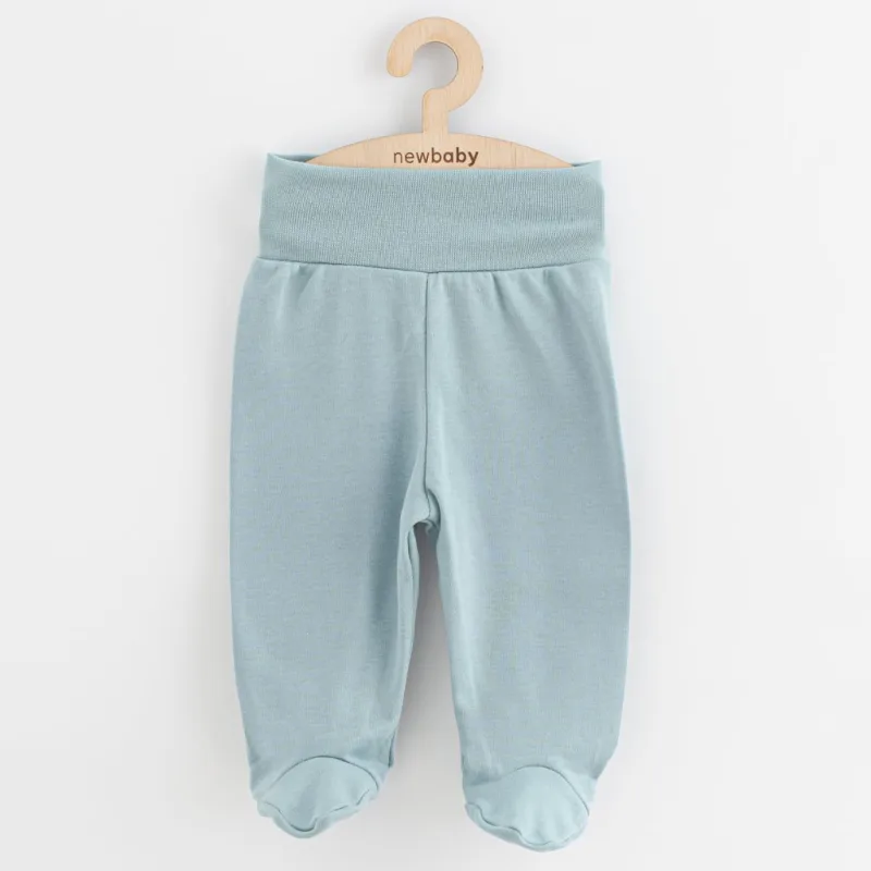 Dojčenské polodupačky New Baby Classic II tmavo mätové