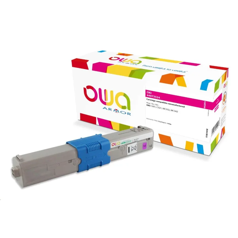 OWA Armor toner pre OKI C301, C321, MC332, MC342, 1500p, 44973534, …