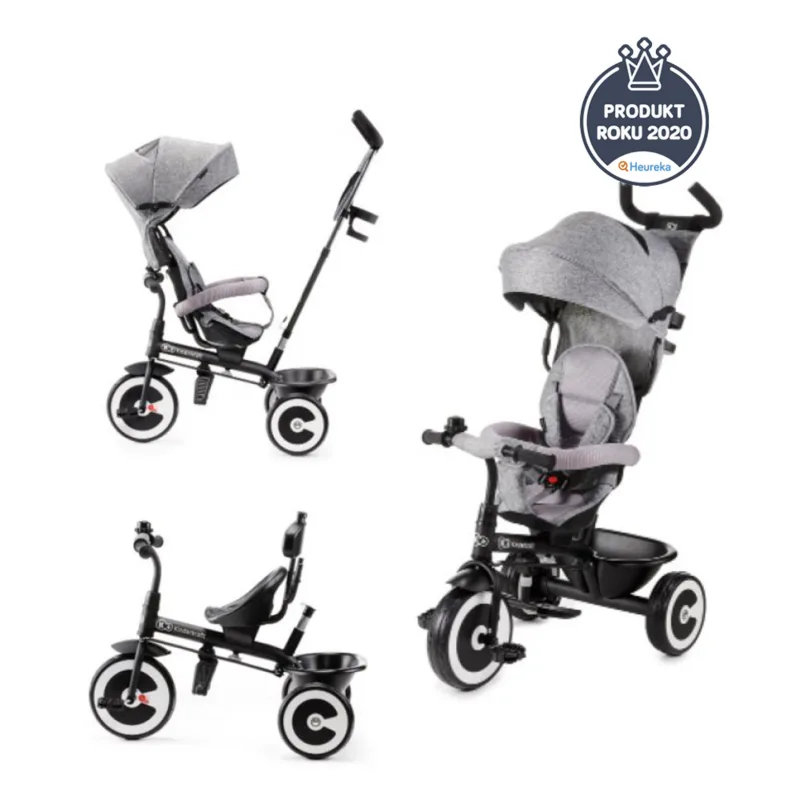 Trojkolka Kinderkraft ASTON - grey