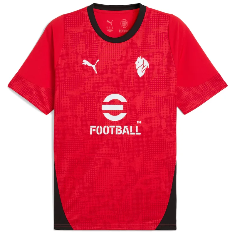 Puma AC Miláno (AC Milan) tréningový dres červený pánsky 2025-2026