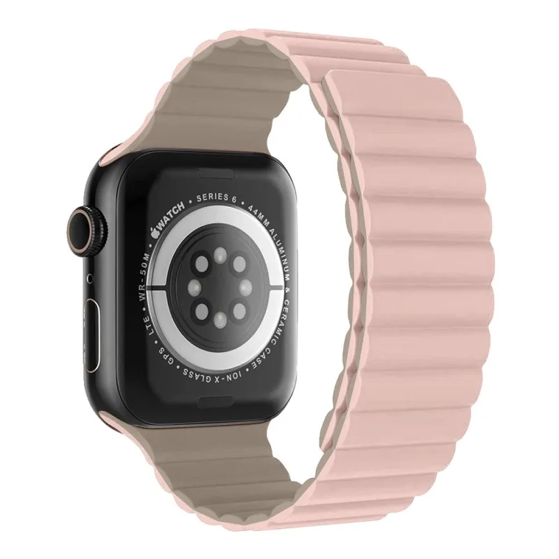 Devia remienok Nature Silicone Magnetic Watch Band 44/45/46mm - Stardust…