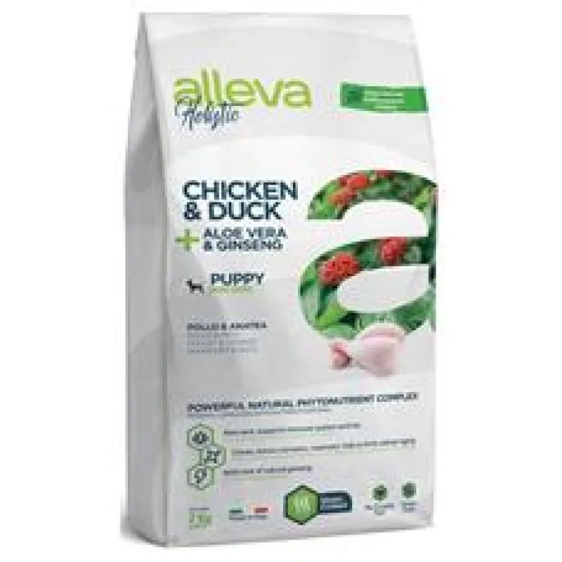 ALLEVA HOLISTIC Dog Dry Puppy/Junior Chicken Mini 2kg