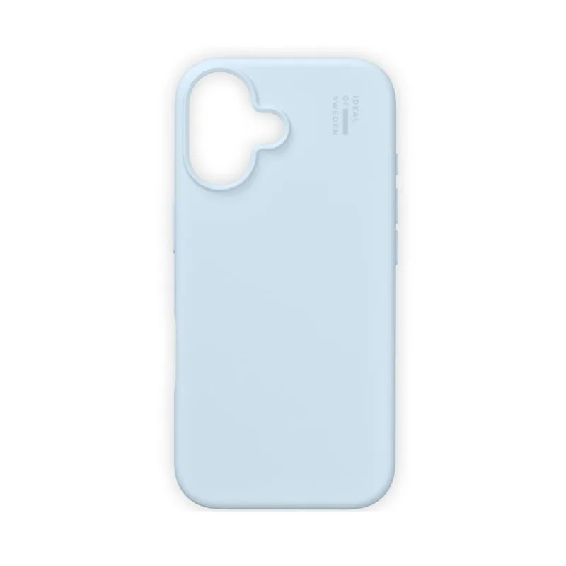 iDeal Silicone Case MagSafe iPhone 16 Light Blue IDSICMS-I2461-501