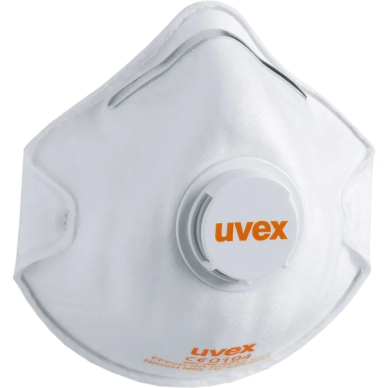 Uvex MAS 2210 FFP2 Polomaska s ventilom Silv-Air 15 ks