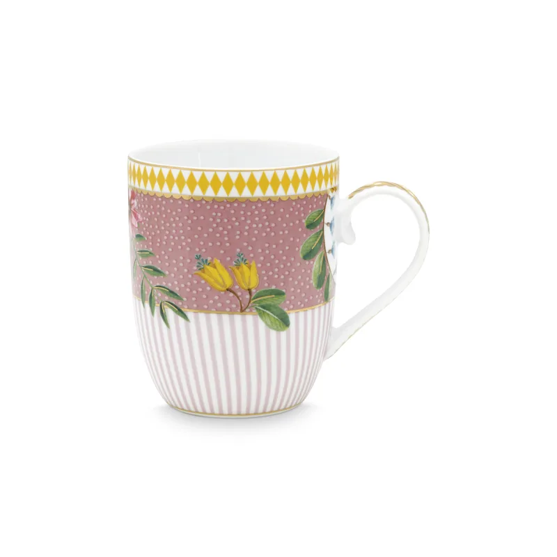 Pip Studio La Majorelle hrnek 180ml, růžový