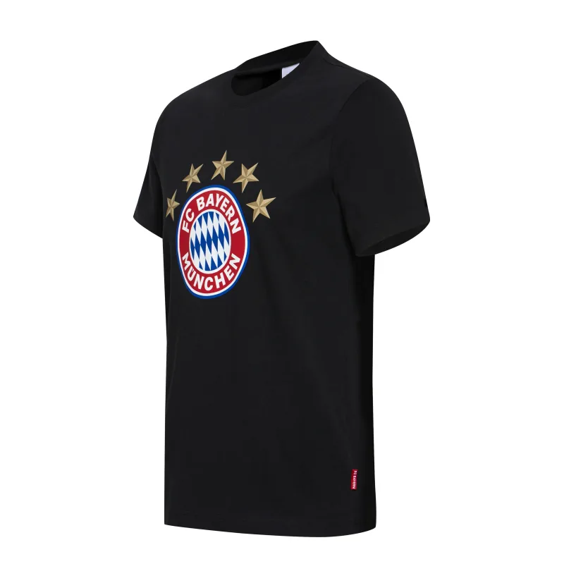 FC Bayern München - Bayern Mníchov tričko čierne detské - SKLADOM