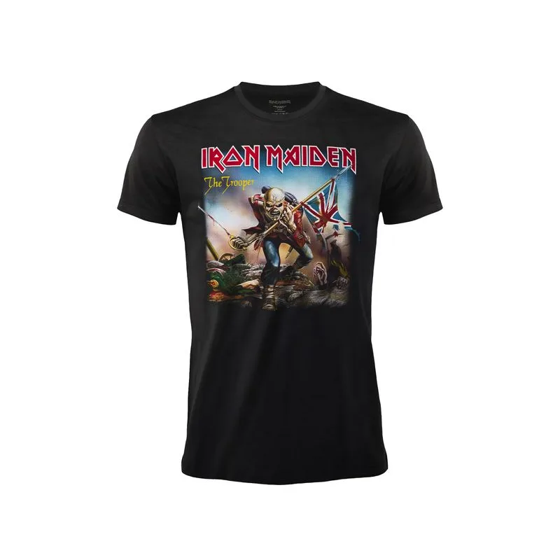 Iron Maiden The Trooper tričko čierne pánske