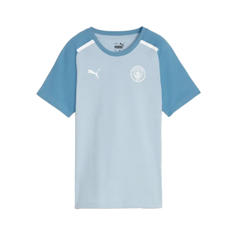 Puma Manchester City tričko bledomodré pánske - SKLADOM