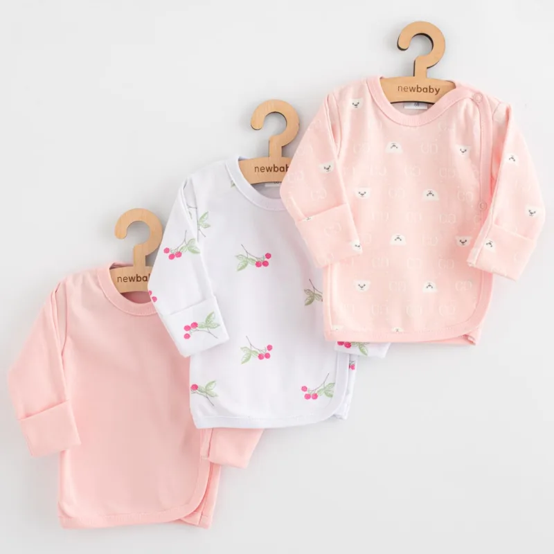 Dojčenská košieľka New Baby Classic II 3ks girl
