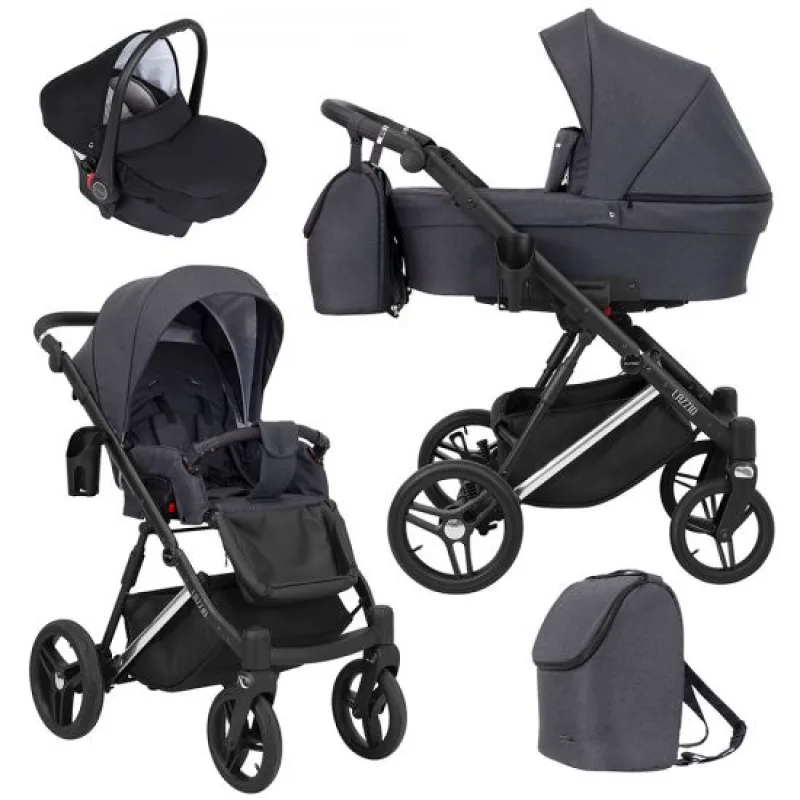 Kočík Kunert Lazzio Premium silver frame 3v1 - 08