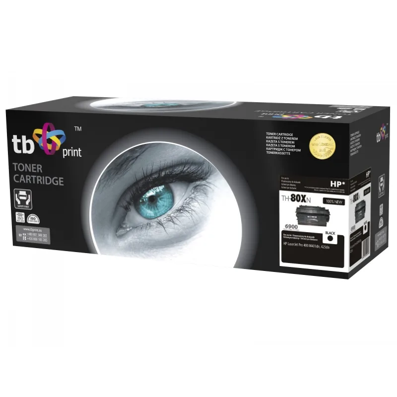 Toner TB kompat. s HP CF280X, Bk, 6 900s, 100% new TH-80XN