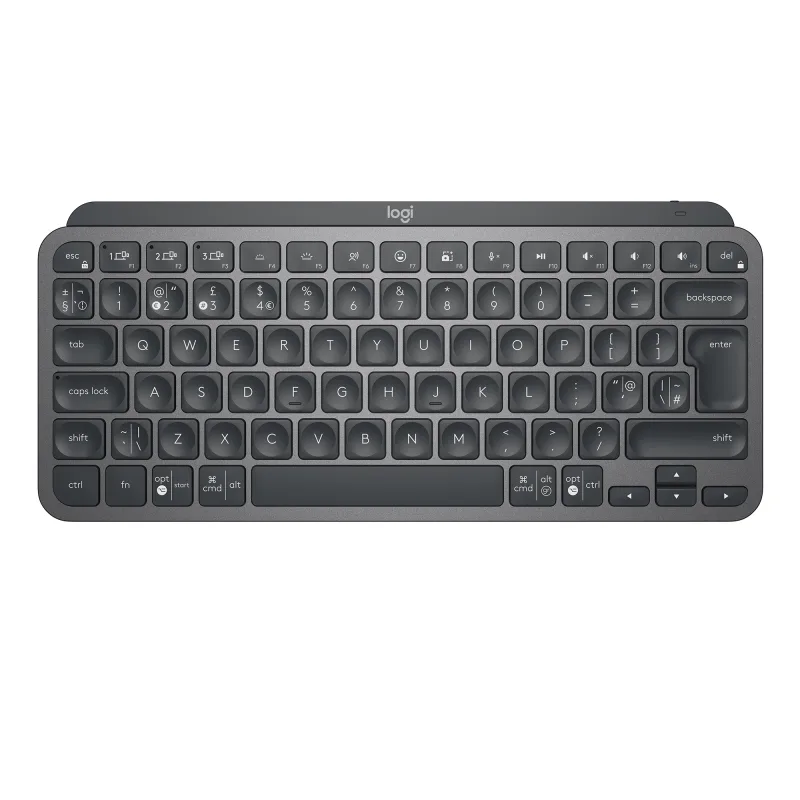 Logitech MX Keys Mini - bezdrôtová podsvietená klávesnica, US - grafitová…