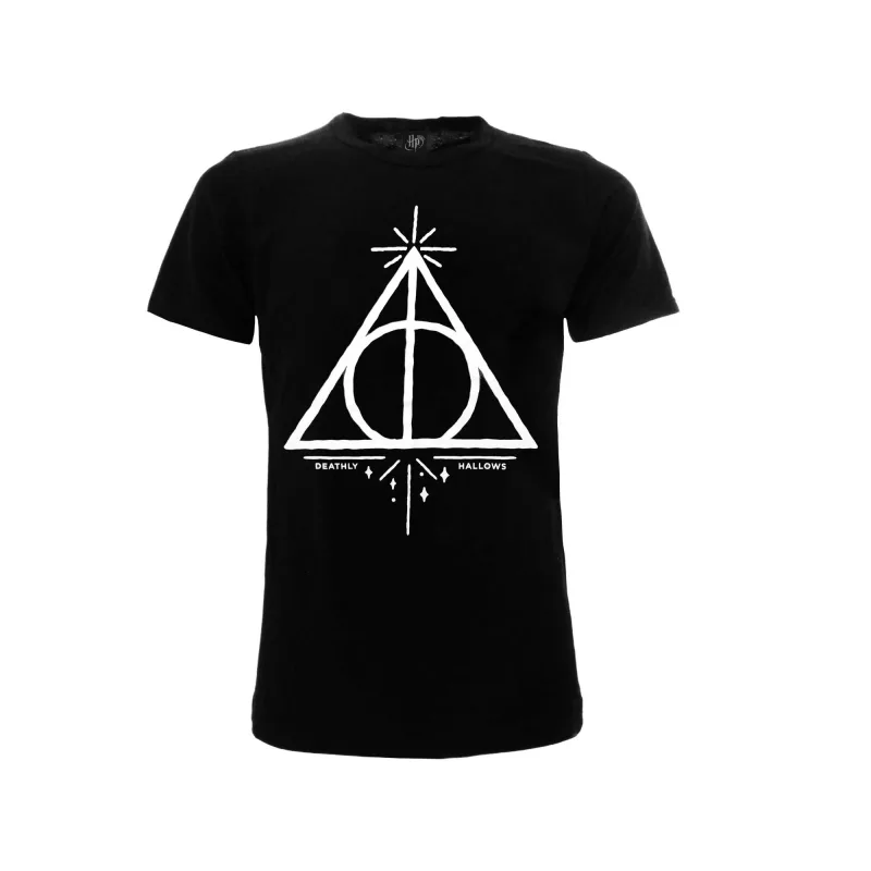 Harry Potter Deathly Hallows - Dary smrti tričko čierne pánske