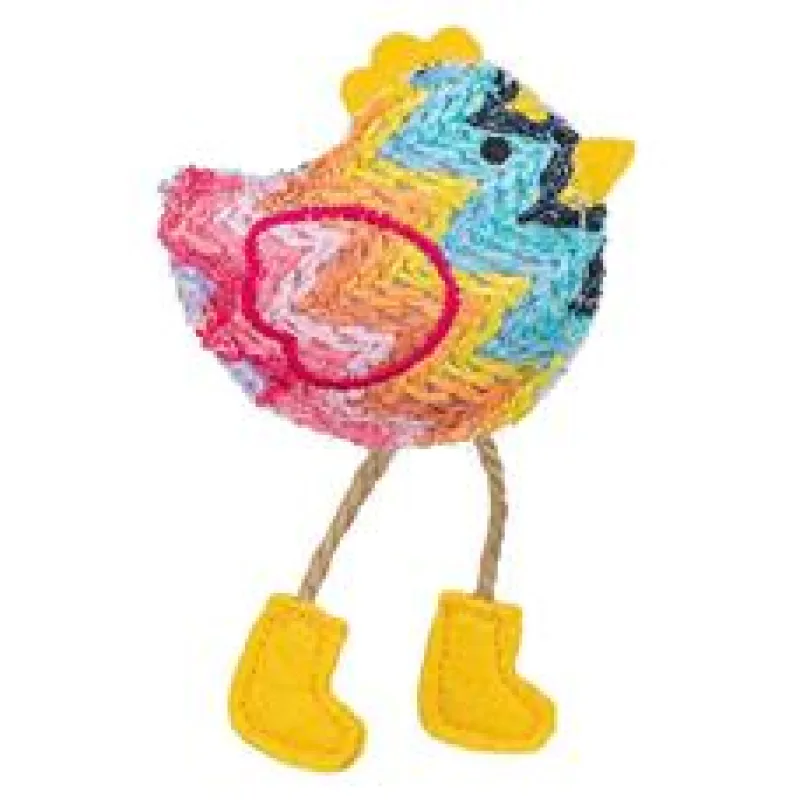 Kuřátko s catnipem, polyester 1ks/11cm