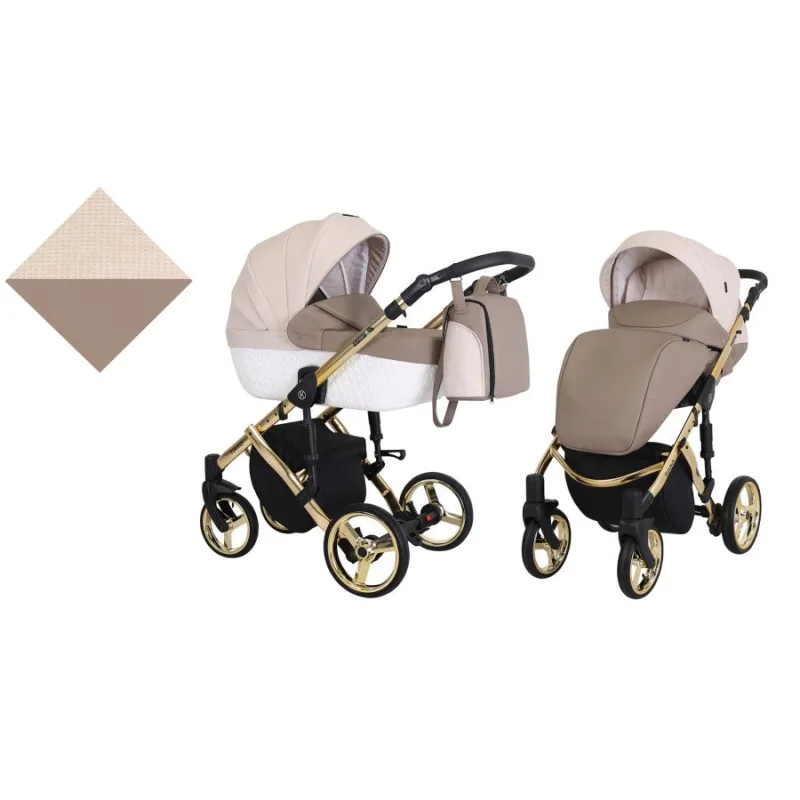 Kočík Kunert Tiaro Premium gold frame 2v1 - 03