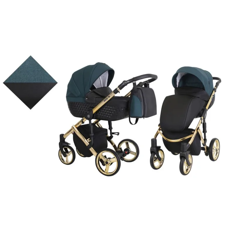 Kočík Kunert Tiaro Premium gold frame 2v1 - 04