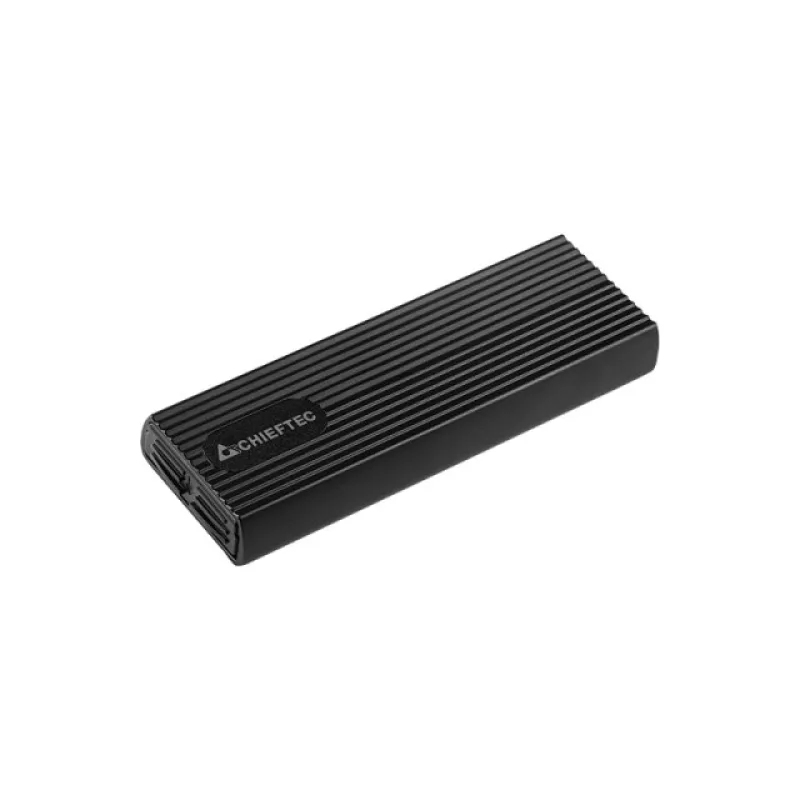 Vonkajší rám CHIEFTEC pre M.2 PCIe NVMe/ S-ata SSD Enclosure Tool-Less, …