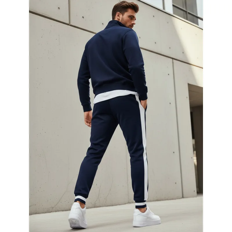 Pánske tepláky tmavo modré Dstreet UX3361 L