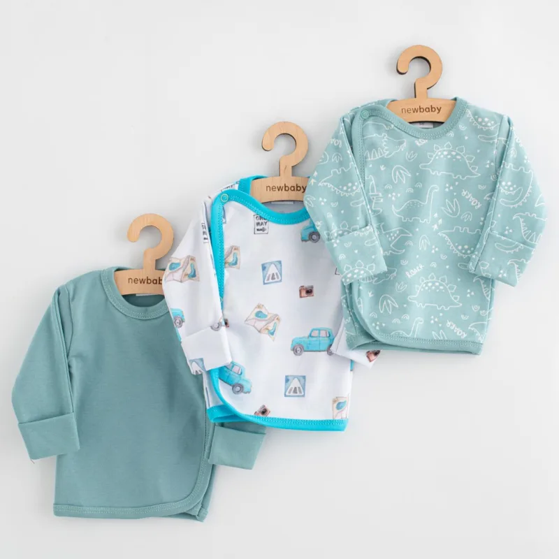 Dojčenská košieľka New Baby Classic II 3ks boy
