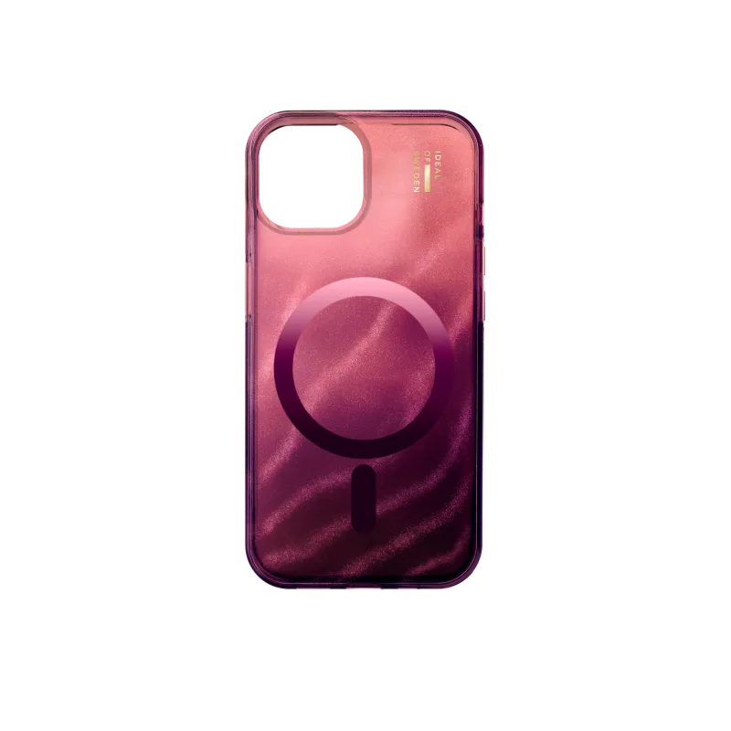 iDeal Fashion Clear Case MagSafe iPhone 13/14/15/ 16e Cherry Lacquer…