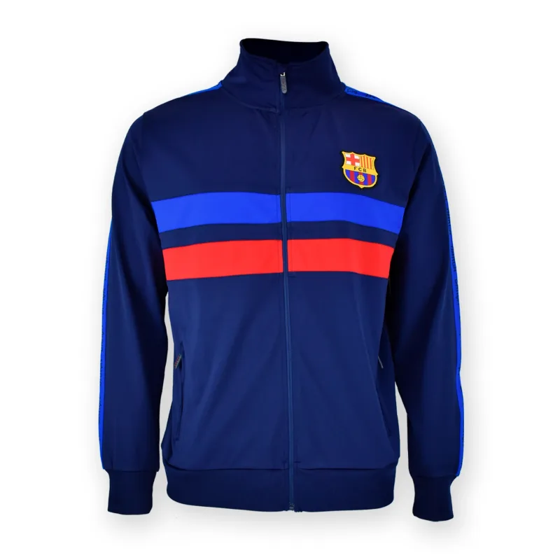 FC Barcelona mikina / bunda modrá pánska
