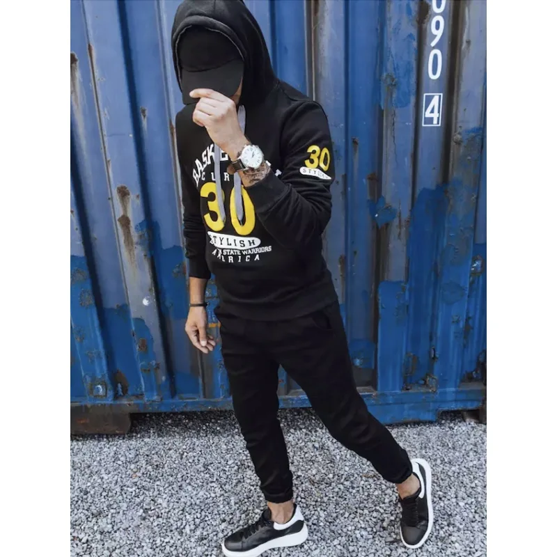 Dstreet BX5298 Pánská mikina čierna 2XL