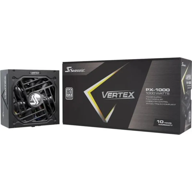 Zdroj 1000W, Seasonic VERTEX PX-1000 Platinum ATX 3.1 PCIe 5.1 retail…