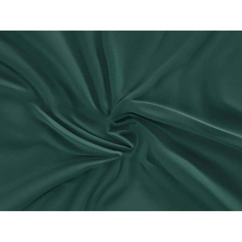 Saténové prestieradlo s gumou tmavo zelené 100x200 cm