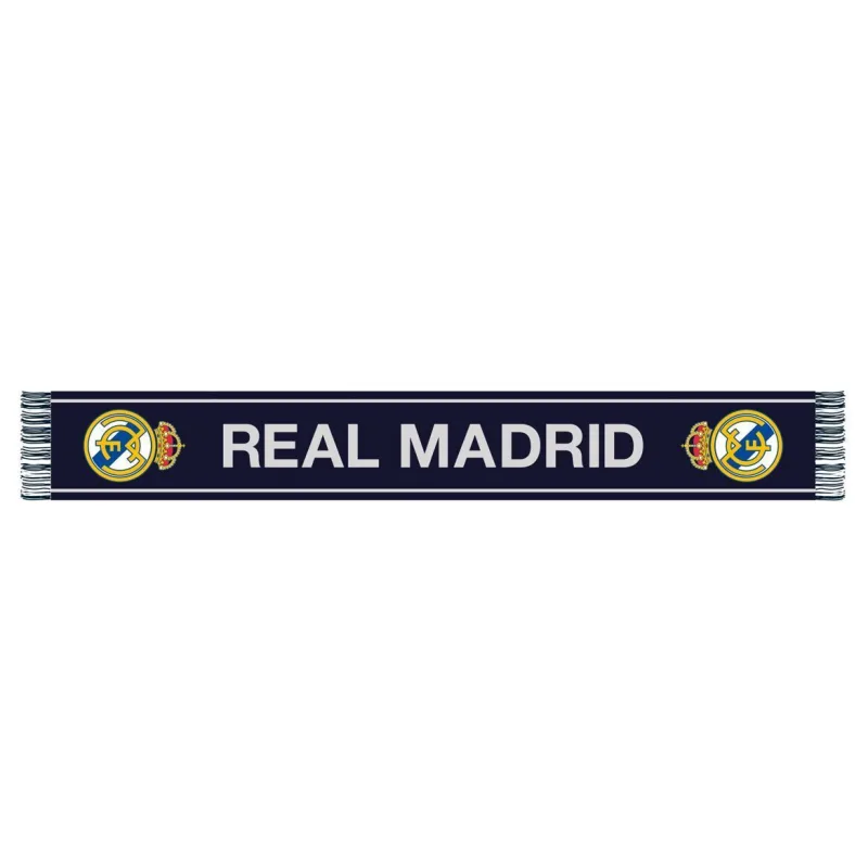 Real Madrid pletený šál modrý