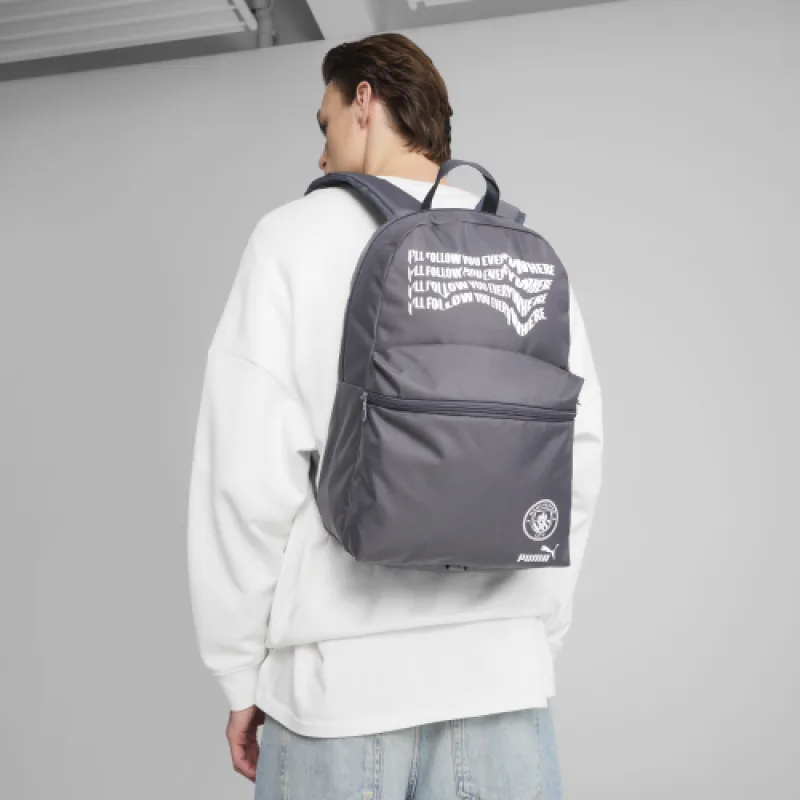 Puma Manchester City ruksak / batoh šedý - SKLADOM