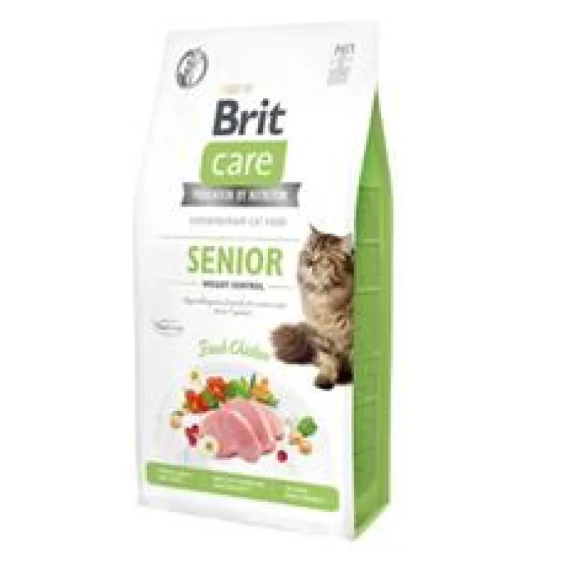 Brit Care Cat GF Senior Weight Control 2 x 7 kg