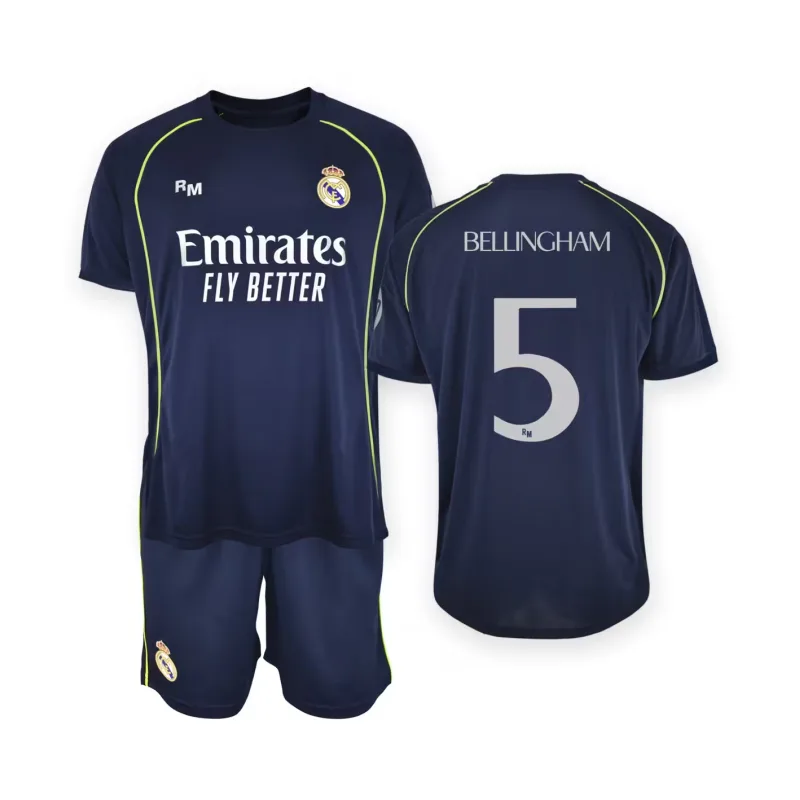 Real Madrid Jude Bellingham set detský - dres + kraťasy (2025-2026) vonkajší - oficiálna replika