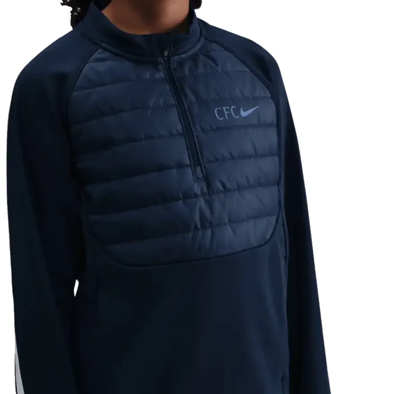 Nike Chelsea FC zimná mikina modrá detská