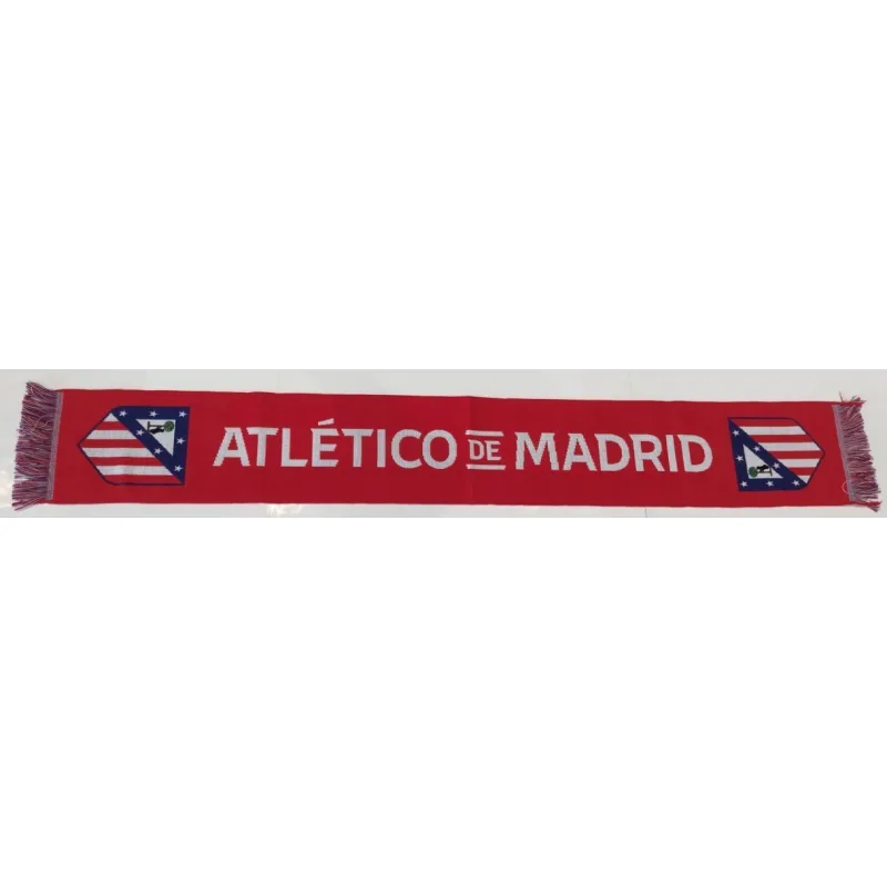 Atlético Madrid pletený šál červený
