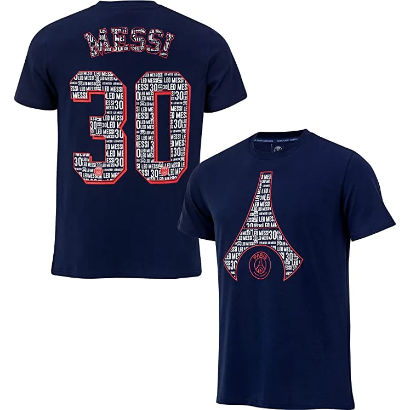 Paris Saint Germain FC - PSG Lionel Messi tričko modré detské - SKLADOM