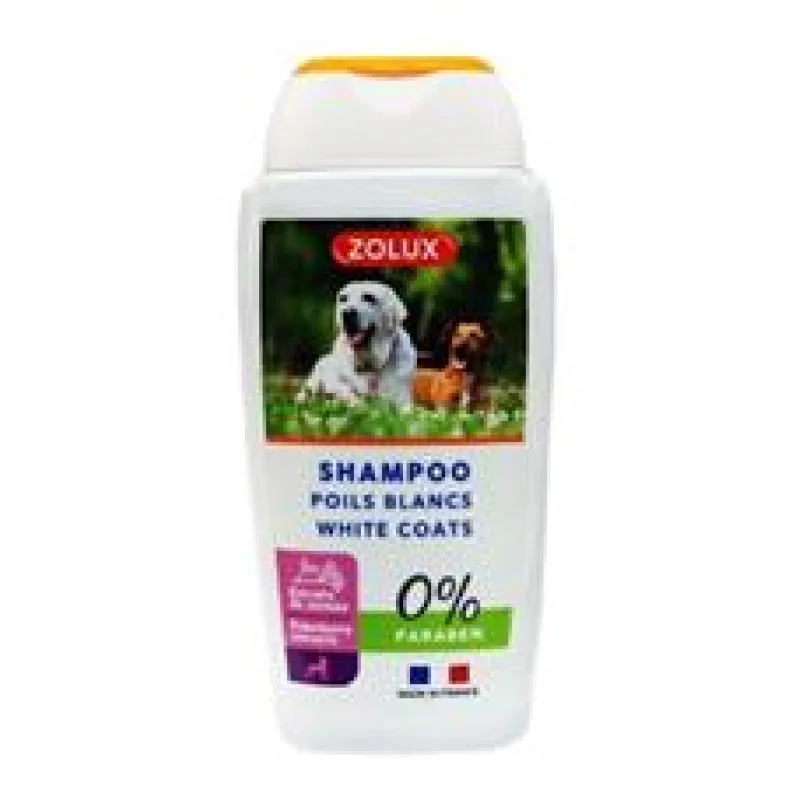 Šampon na bílou srst pro psy Zolux new 250 ml