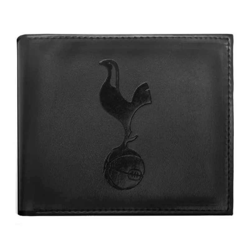Tottenham Hotspur kožená peňaženka čierna - SKLADOM