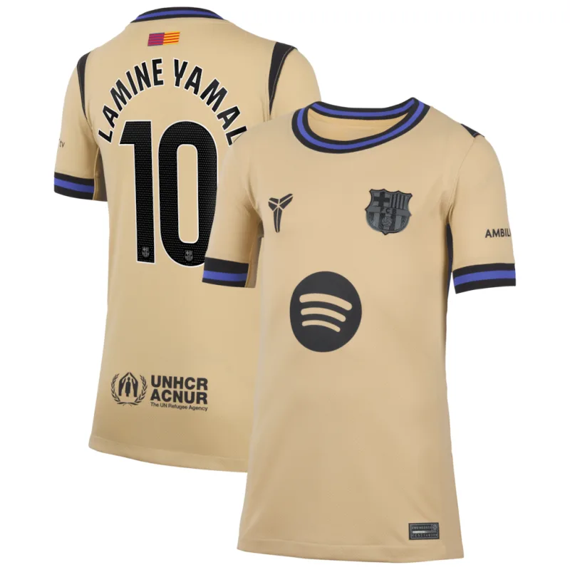 Nike Kobe Bryant FC Barcelona LAMINE YAMAL dres detský (2025-2026) vonkajší