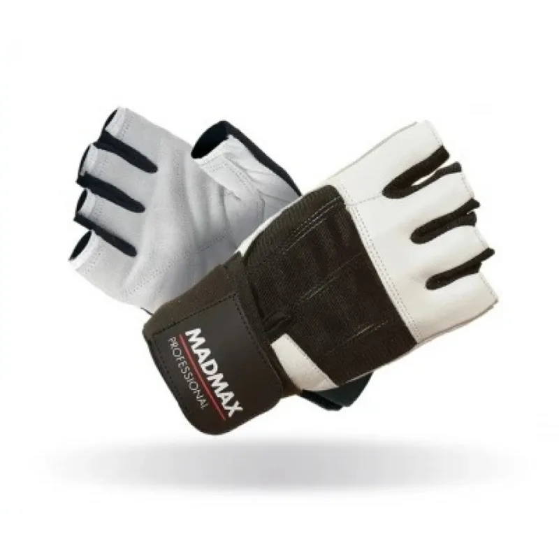 Rukavice PROFESSIONAL MFG-269 Biela / Čierna - MadMax Veľkosť: S