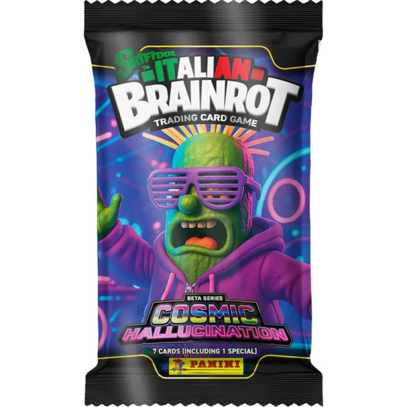 PANINI Italian Brainrot Skifidol Cosmic Hallucination TCG karty 01-9200