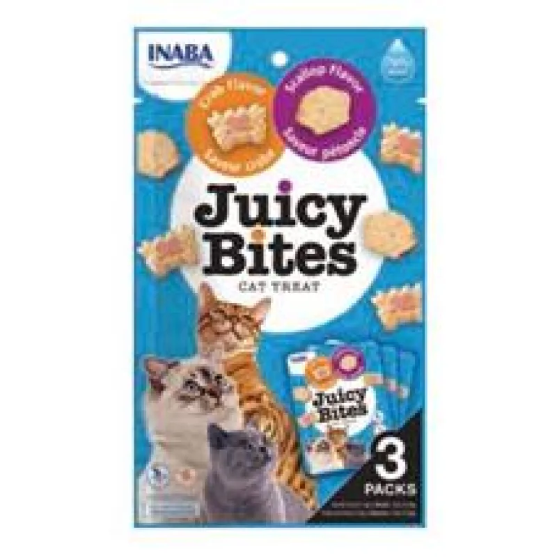 Churu Cat Juicy Bites Scallop&Crab Flavor 3x11,3g