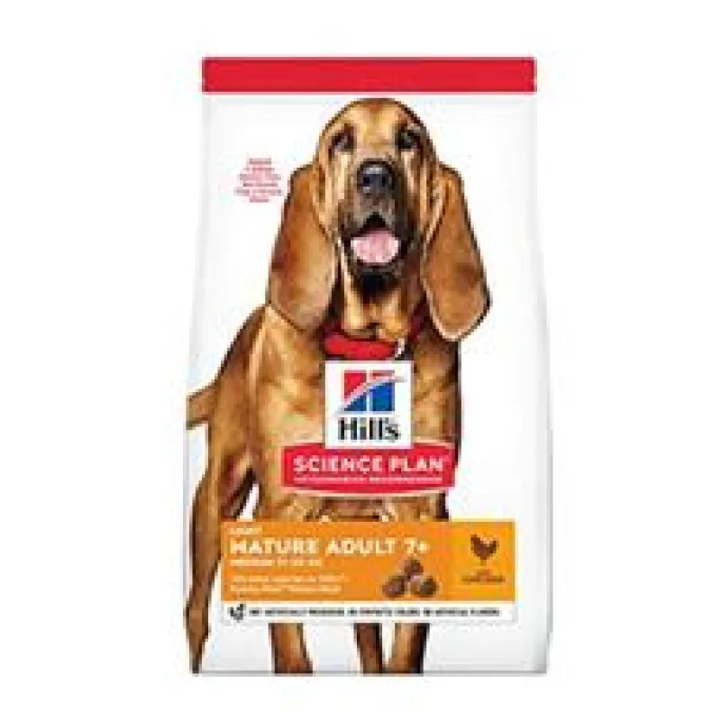 Hill’s Can.Dry SP Mature Adult 7+ Light Med. Chicken 14 kg