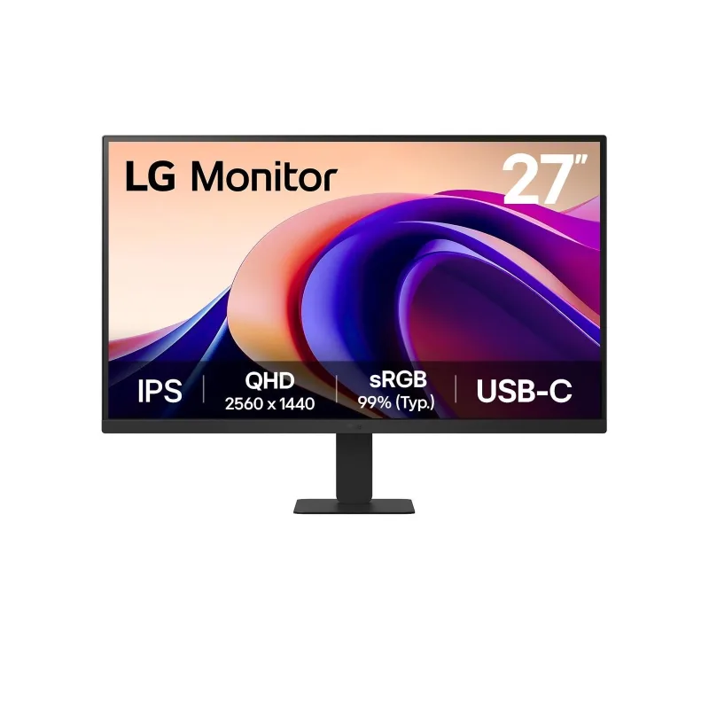 LG/ 27U631A-B/ 27"/ IPS/ QHD/ 100Hz/ 5ms/ Black/ 2R 27U631A-B.AEUQ